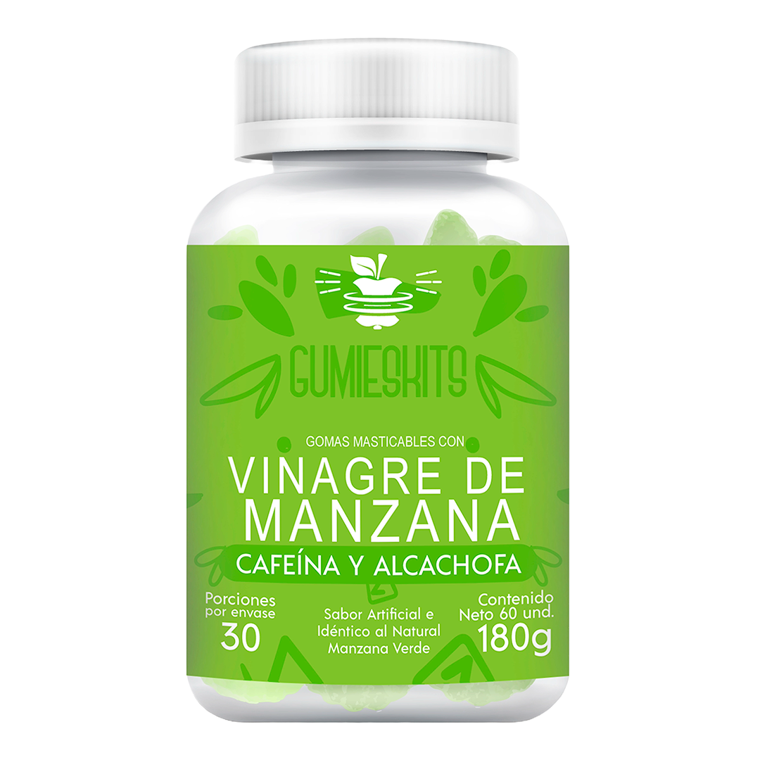 Gomitas Vinagre  Cafeína y Alcachofa
